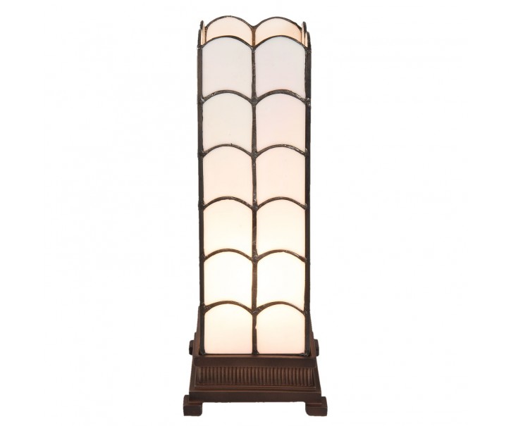 Stolní lampa Tiffany Nandini - 14*14*36 cm / E14/max 1*25W