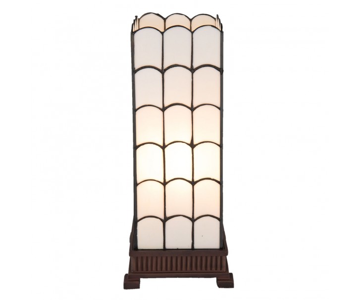 Tiffany lampa Nandini - 17*17*45 cm / E27/max 1*40W