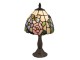 Stolní lampa Tiffany Rose butterfly - Ø 20*36 cm