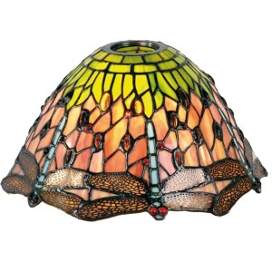 Stínidlo Tiffany Dragonfly - Ø 25*15 cm E27 / KH 6 cm