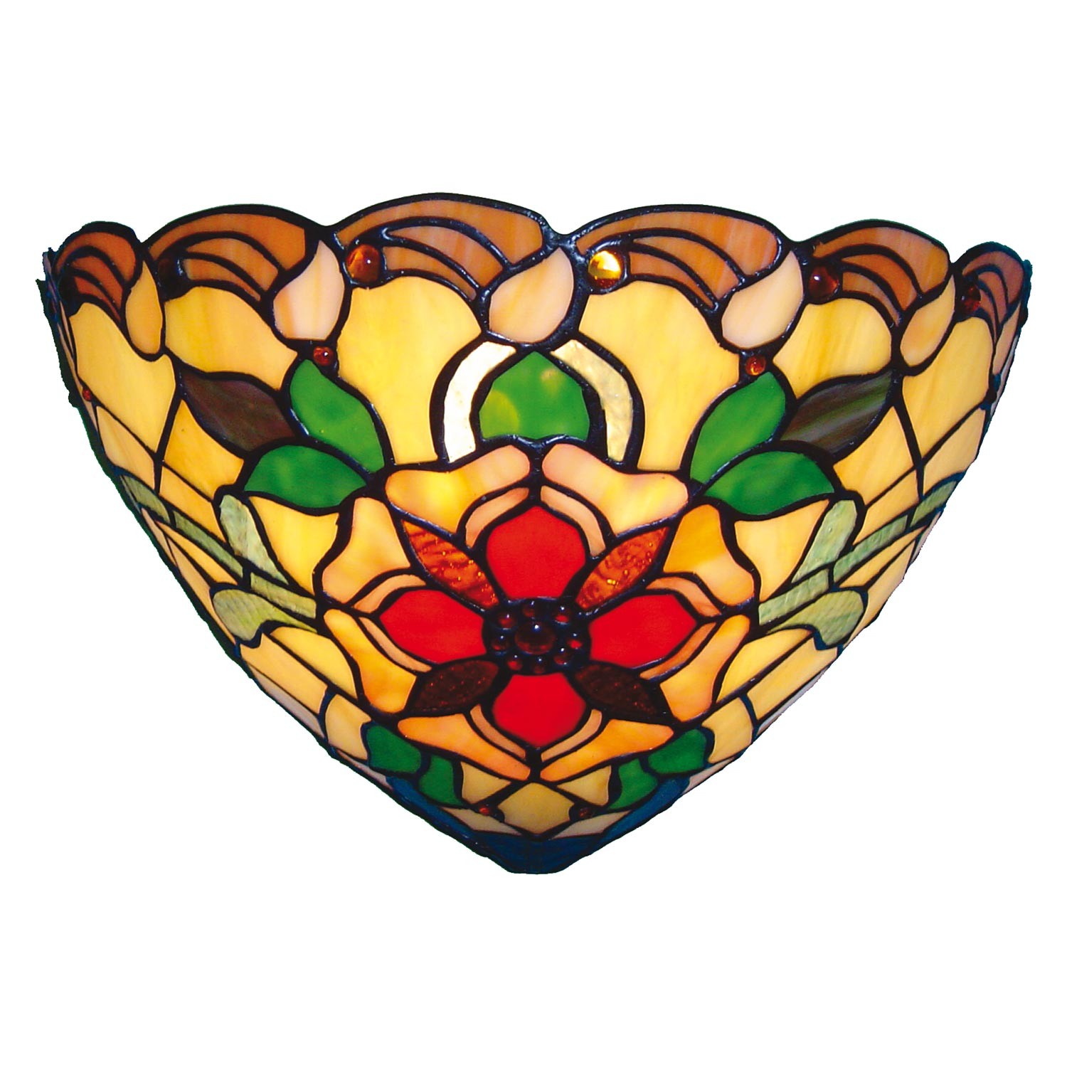 Nástěnná lampa Tiffany Rosemonde - 30*15*20 cm 1x E14 / Max 40W