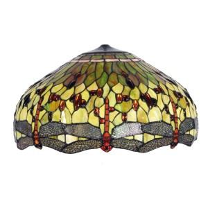 Stínidlo Tiffany Dragonfly green - Ø 51 cm