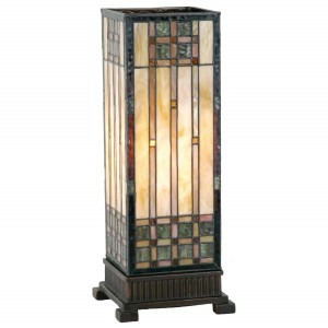 Stolní lampa Tiffany - 18*45 cm 1x E27 / Max 60W