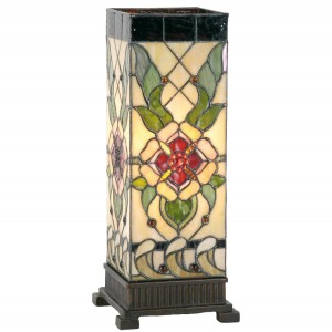 Stolná lampa Tiffany - 18*45 cm 1x E27 / Max 60W