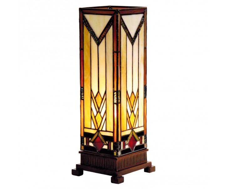 Stolní lampa Tiffany - 12.5*35 cm 1x E14 / Max 40W