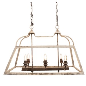 Závěsné vintage světlo Barnabé - 87*35*60 cm
