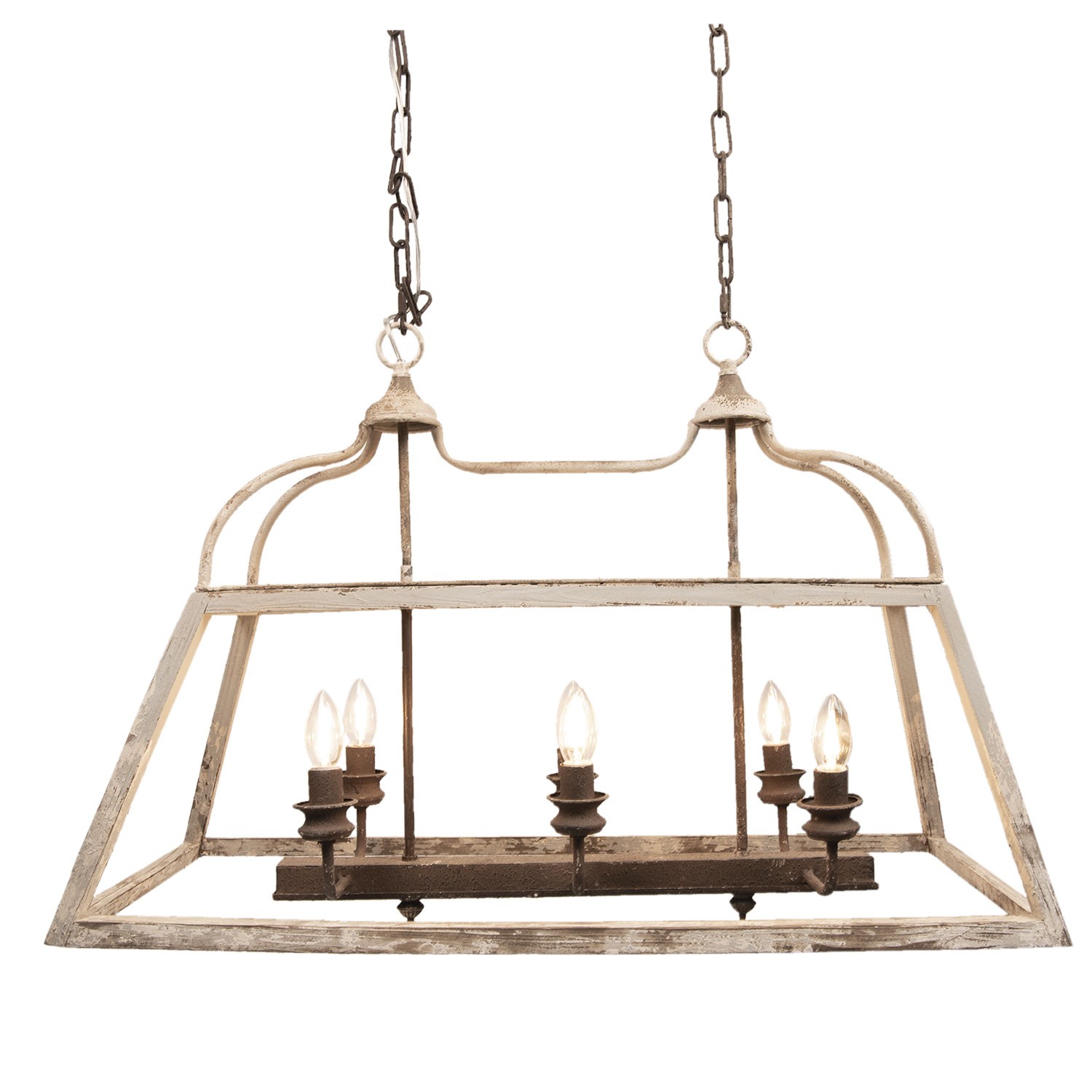 Závěsné vintage světlo Barnabé - 87*35*60 cm