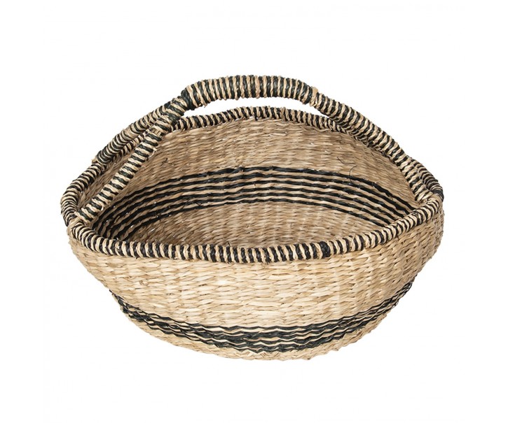 Košík z mořské trávy - Ø 60*26 cm Clayre & Eef