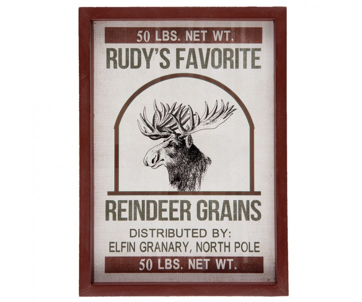 Obraz Sob Reindeer grains - 27*3*37 cm