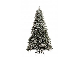 Vánoční veliký zasněžený strom jedle Snowy Tree - 160*160*325 cm