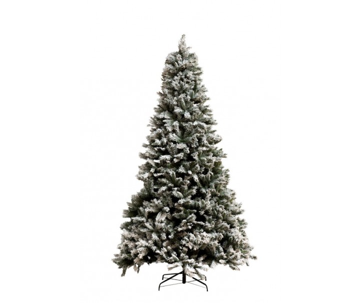 Vánoční veliký zasněžený strom jedle Snowy Tree - 160*160*325 cm J-Line by Jolipa