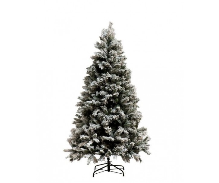 Vánoční veliký zasněžený strom jedle Snowy Tree - 105*193cm J-Line by Jolipa