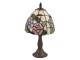 Stolní lampa Tiffany Rose butterfly - Ø 20*36 cm