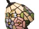 Stolní lampa Tiffany Rose butterfly - Ø 20*36 cm