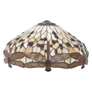 Stínidlo Tiffany Dragonfly yellow - Ø 49*28 cm