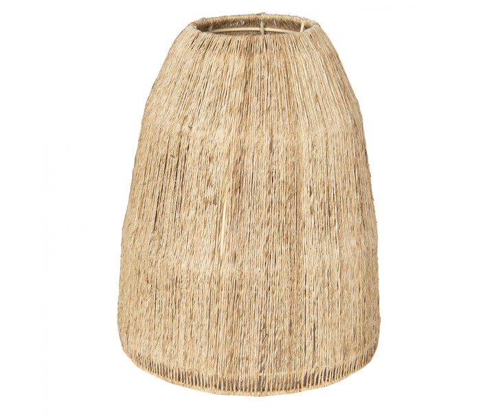 Závěsné jutové stínidlo - Ø 12/25*32 cm / E27 Clayre & Eef