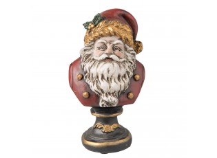 Dekorace bysta Santa - 9*8*15 cm