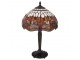 Stolní lampa Tiffany Dragonfly orange - Ø 31*47 cm / E27 / Max. 1x60 Watt