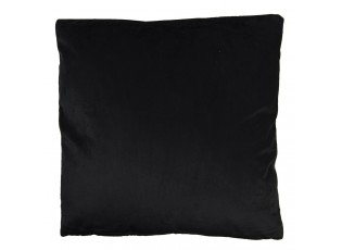 Černý sametový polštář s výplní Toucan - 45*45cm