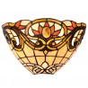 Nástěnná lampa Tiffany Fleur - 30*15*20 cm 1x E14 / Max 40WBarva: Barevné Hmotnost: 0,87 kg Materiál: opálové sklo 