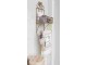 Držák toaletního papíru - dekor květ 20*15*43 cm