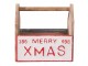 Dekorační dřevěná přepravka Merry Xmas - 30*13*30 cm Clayre & Eef