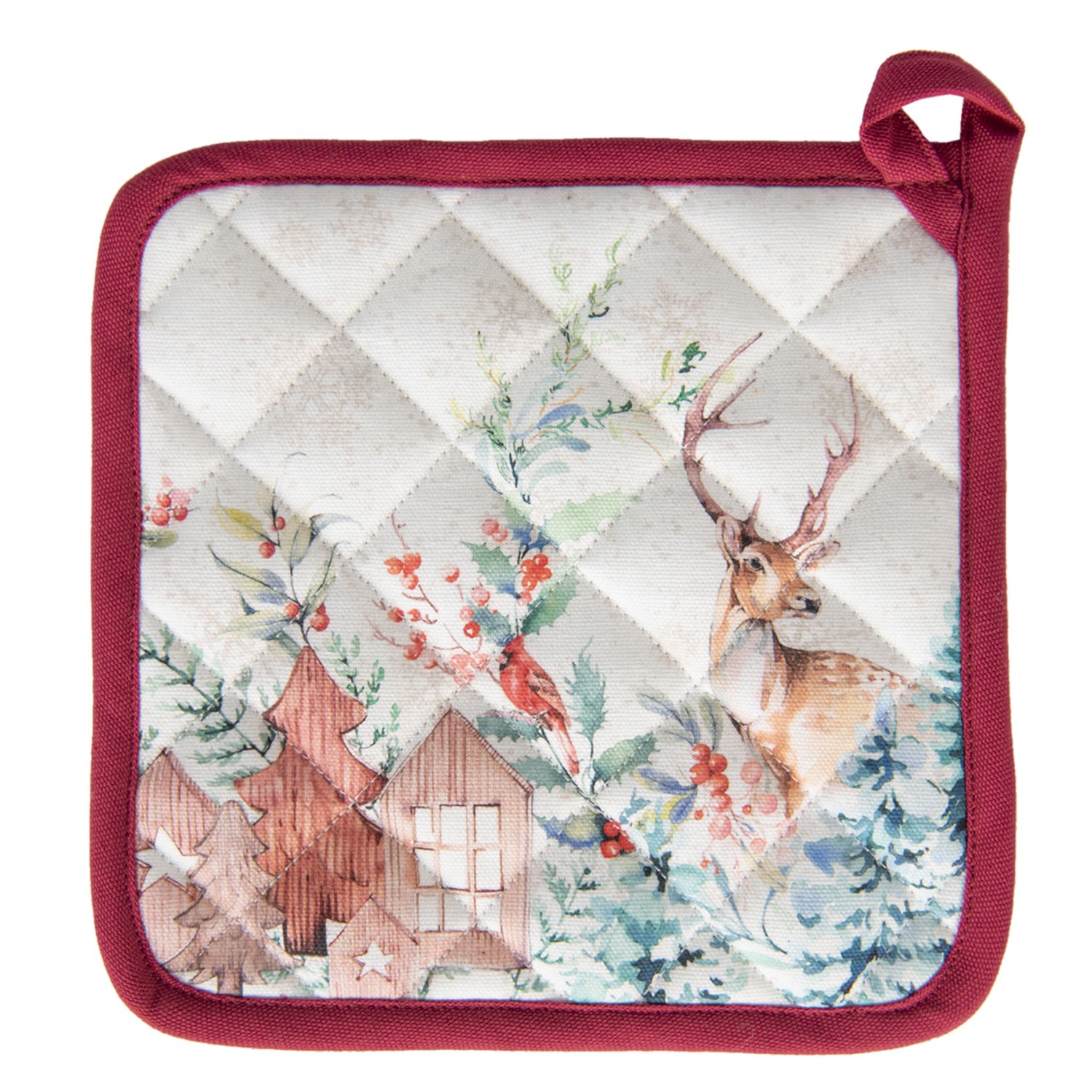 Chňapka -podložka Dearly Christmas - 18*30 cm