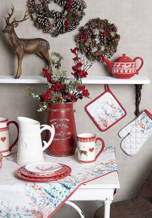 Chňapka -podložka Dearly Christmas - 18*30 cm