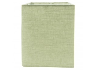 Zelené textilní stínidlo na lampičku - 14*14*18 cm