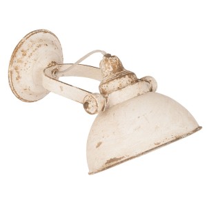 Nástěnná bílá retro lampa - 21*30*19 cm E14/25W