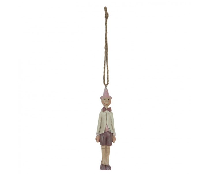 Závěsná dekorativní ozdoba Pinocchio - 3*3*11 cm