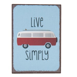 Magnet Live simply - 5*7* cm