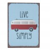 Magnet Live simply - 5*7* cm