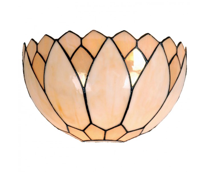 Nástěnná lampa Tiffany Pivoine - 30*15*20 cm 1x E14 / Max 40W