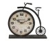 Stolní hodiny ve tvaru retro jízdního kola - 23*7*22 cm