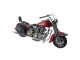 Retro motorka kovový model - 38*20*14 cm