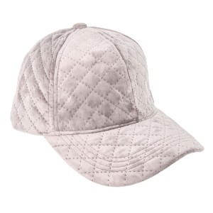 Růžová sametová kšiltovka - 57 cm