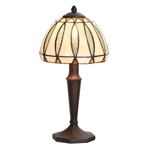 Stolní lampa Tiffany Oneida - Ø 19*40 cm E14/40W