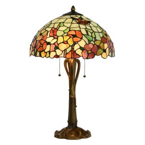 Stolní lampa Tiffany Esmée - Ø 40*63 cm E27/2*60W