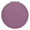 Fialové kulaté zrcátko - Ø 6 cm Barva: fialováMateriál: Polyresin / sklo