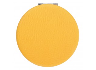Žluté kulaté zrcátko - Ø 6 cm