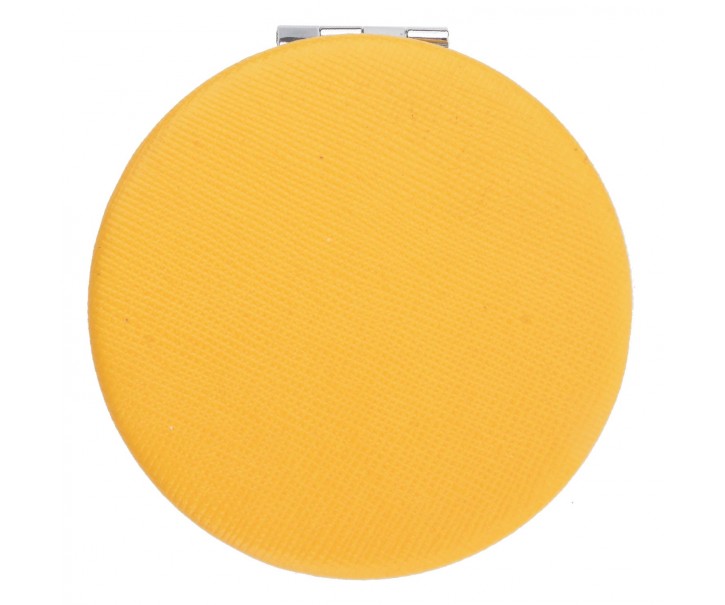 Žluté kulaté zrcátko - Ø 6 cm