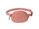 Růžová kabelka s páskem okolo pasu - 17*11*6 cm