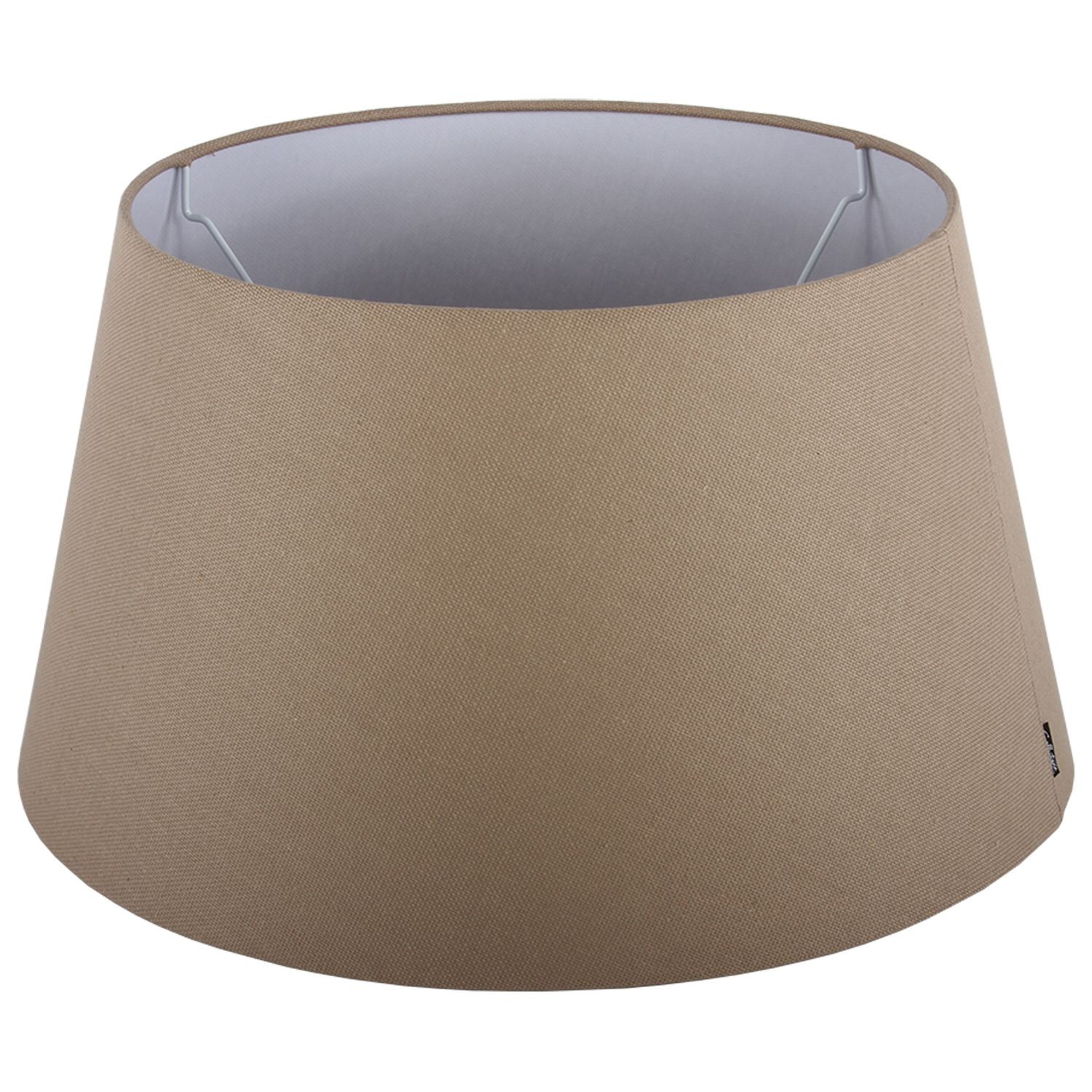 Béžové stínidlo Ambienta natural - Ø 18*Ø 25*13cm / E27