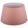 Růžové stínidlo Ambienta pink - Ø 30*16,5cm / E27 Barva: růžováMateriál: lněná látka, kov, plast Pěkné růžové stínidlo na stolní lampu.