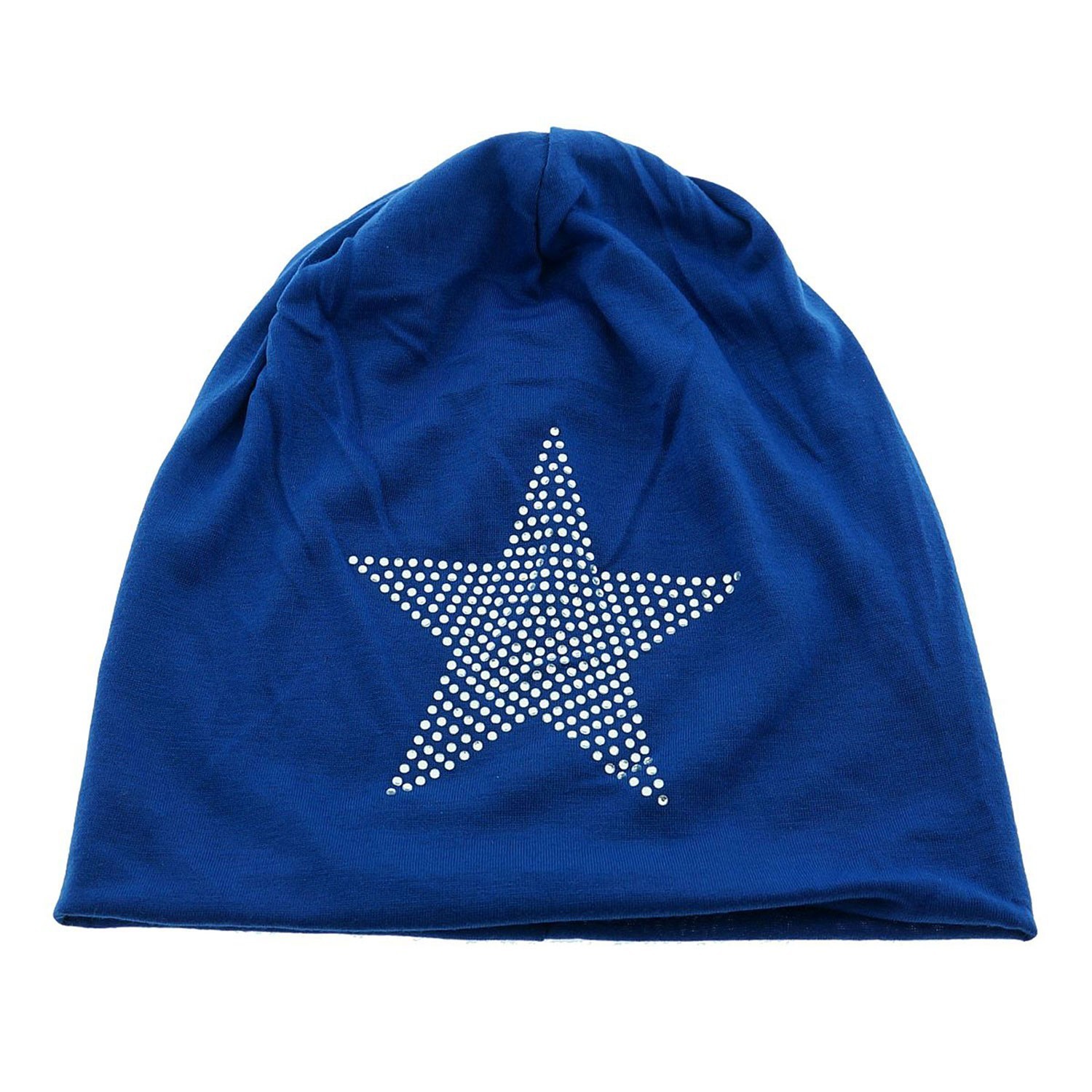 Modrá dětská čepice s hvězdou  Clayre & Eef