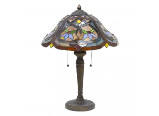 Stolní lampa Tiffany Malai - Ø 40*54 cm E27/2*60W