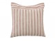 Plátěný proužkovaný polštář s knoflíky Buttons - 50*50 cm J-Line by Jolipa
