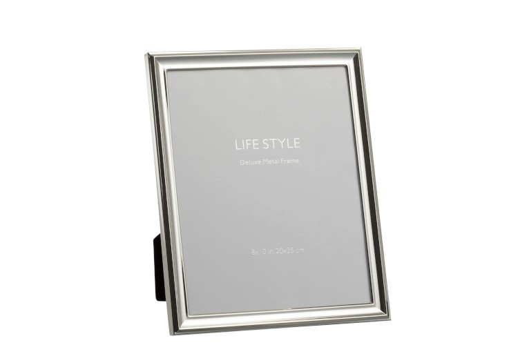 Stříbrný fotorámeček Lifestyle L - 23*1*28 cm J-Line by Jolipa