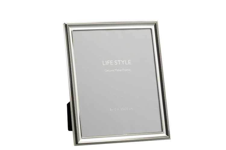 Stříbrný fotorámeček Lifestyle L - 23*1*28 cm